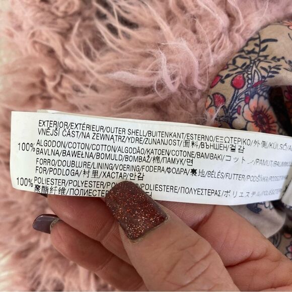 ZARA Kids pink faux fur fuzzy Barbiecore vest 13-14 - Picture 5 of 7